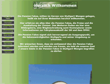 Tablet Screenshot of pension-fakos.de